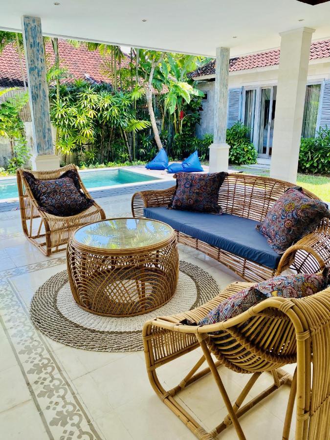 Villa Biru - 500M Batubelig Beach ชังกู ภายนอก รูปภาพ